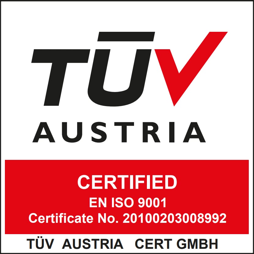 ISO 9001 sertified